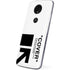 Black and White Arrows Moto E5 Plus Skin