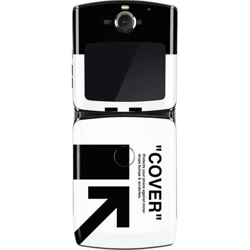 Black and White Arrows Motorola RAZR Skin