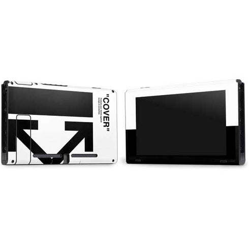 Black and White Arrows Nintendo Switch Bundle Skin