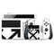 Black and White Arrows Nintendo Switch OLED (2021) Skin