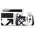 Black and White Arrows Nintendo Switch OLED (2021) Skin