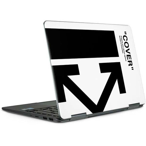 Black and White Arrows Notebook 9 Pro 13in (2017) Skin