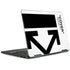 Black and White Arrows Notebook 9 Pro 13in (2017) Skin