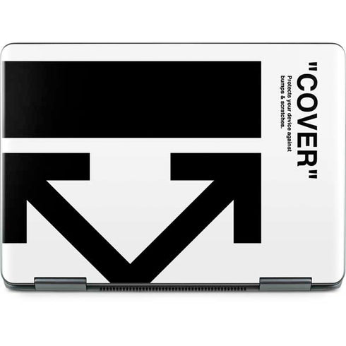 Black and White Arrows Notebook 9 Pro 13in (2017) Skin