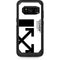 Black and White Arrows Otterbox Commuter Galaxy Skin