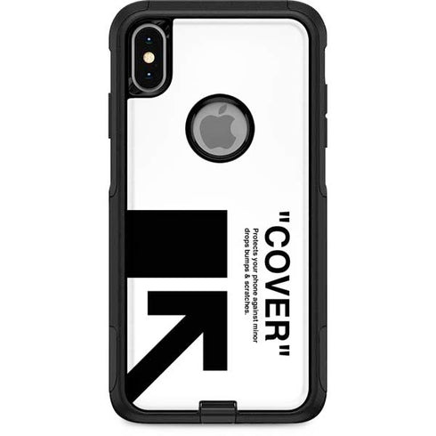 Black and White Arrows Otterbox Commuter iPhone Skin