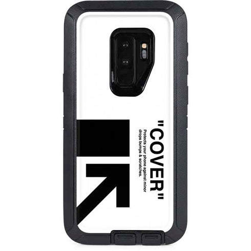 Black and White Arrows Otterbox Defender Galaxy Skin