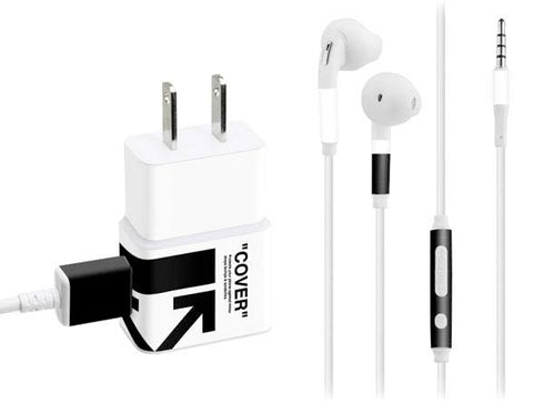 Black and White Arrows Phone Charger Skin