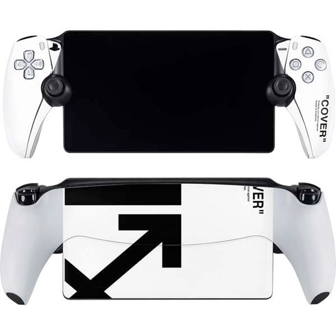 Black and White Arrows PlayStation Portal Remote Player Skin