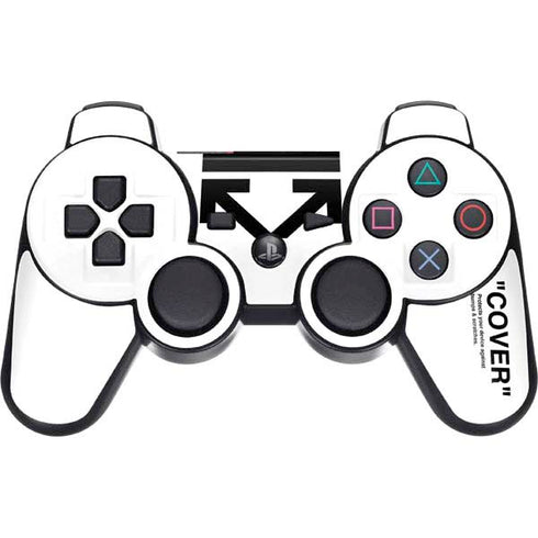 Black and White Arrows PS3 Dual Shock wireless controller Skin