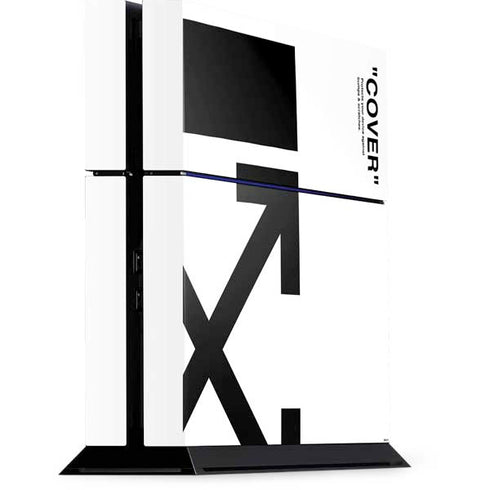 Black and White Arrows PS4 Console Skin