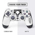 Black and White Arrows PS4 Controller Skin