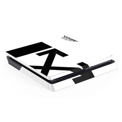 Black and White Arrows PS4 Slim Skin