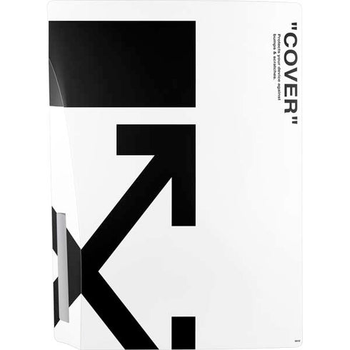 Black and White Arrows PS5 Console Skin