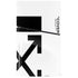 Black and White Arrows PS5 Slim Disk Console Skin