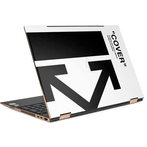 Black and White Arrows HP Spectre Skin