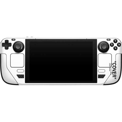 Black and White Arrows Steam Deck Handheld Gaming Computer Skin