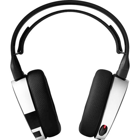 Black and White Arrows SteelSeries Arctis 5 Skin