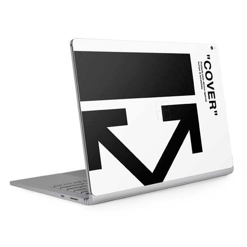 Black and White Arrows Surface Book 2 15in Skin