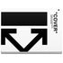 Black and White Arrows Surface Book 2 15in Skin