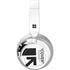 Black and White Arrows Surface Headphones Skin