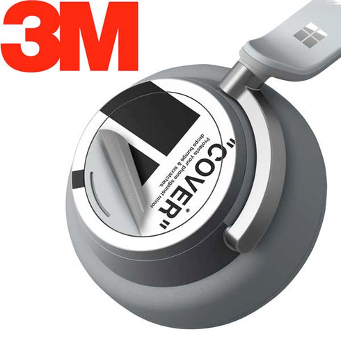 Black and White Arrows Surface Headphones Skin