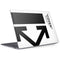Black and White Arrows Surface Laptop 2 Skin
