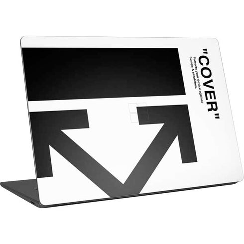 Black and White Arrows Surface Laptop 4 15in Skin