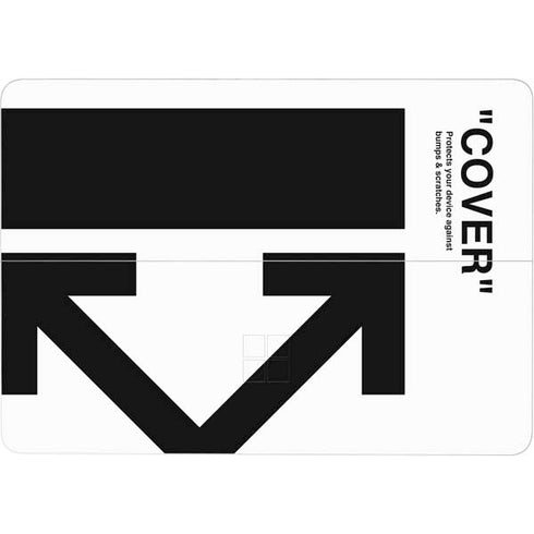 Black and White Arrows Surface Laptop Studio Skin