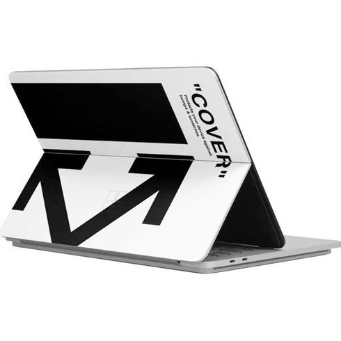 Black and White Arrows Surface Laptop Studio Skin