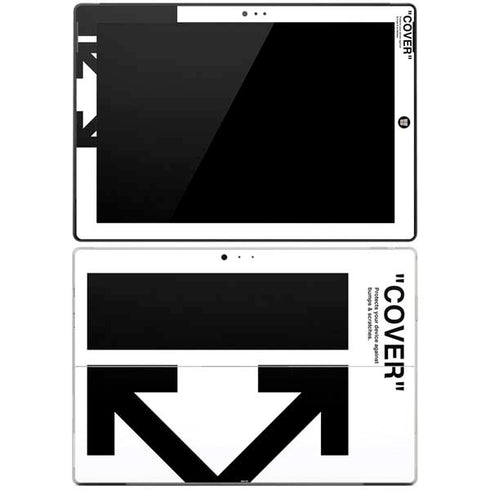 Black and White Arrows Surface Pro 3 Skin