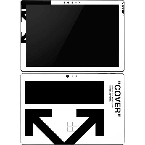 Black and White Arrows Surface Pro 6 Skin