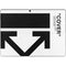 Black and White Arrows Surface Pro 8 Skin