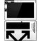 Black and White Arrows Surface Pro Tablet Skin