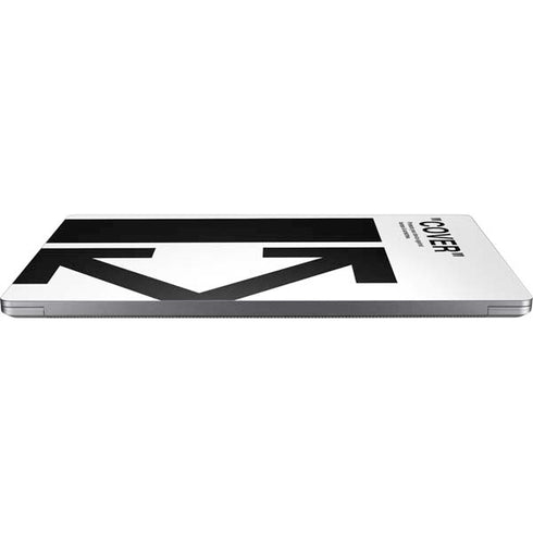 Black and White Arrows Universal Laptop 13in (10.6 x 7.6in) Skin
