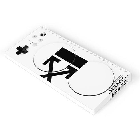 Black and White Arrows Xbox Adaptive Controller Skin
