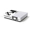 Black and White Arrows Xbox One S Console Skin