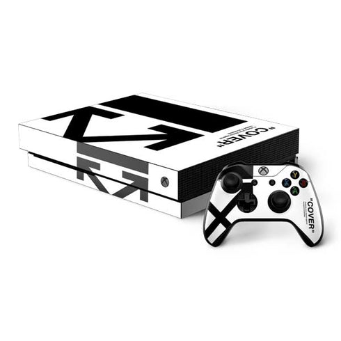 Black and White Arrows Xbox One X Bundle Skin