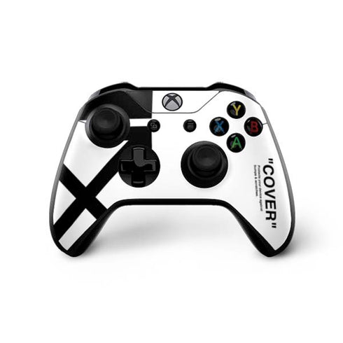Black and White Arrows Xbox One X Controller Skin