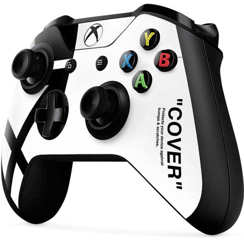 Black and White Arrows Xbox One X Controller Skin