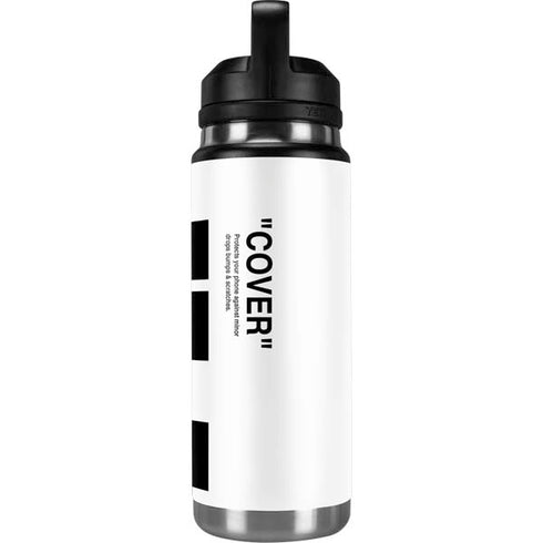 Black and White Arrows YETI Rambler 26oz Bottle Skin