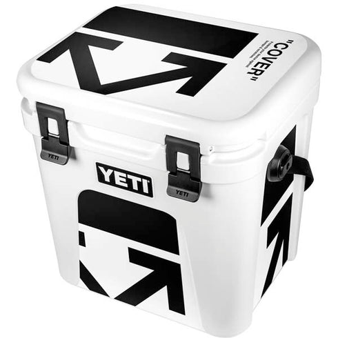 Black and White Arrows YETI Roadie 24 Hard Cooler Skin
