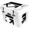 Black and White Arrows YETI Tundra 35 Hard Cooler Skin