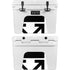 Black and White Arrows YETI Tundra 35 Hard Cooler Skin