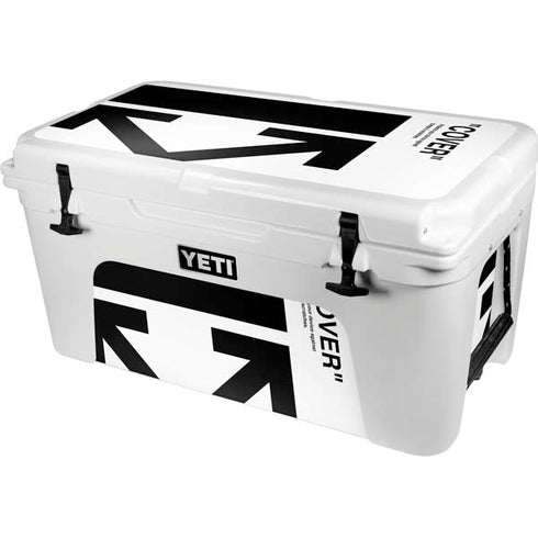 Black and White Arrows YETI Tundra 65 Hard Cooler Skin