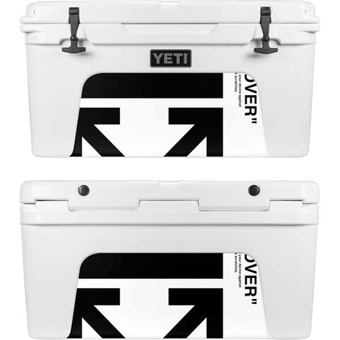 Black and White Arrows YETI Tundra 65 Hard Cooler Skin