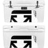 Black and White Arrows YETI Tundra 65 Hard Cooler Skin
