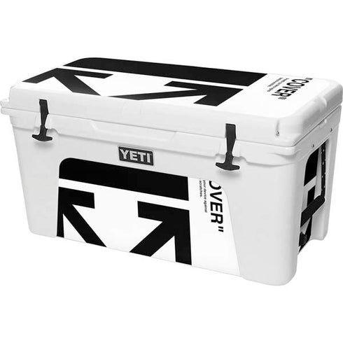 Black and White Arrows YETI Tundra 75 Hard Cooler Skin