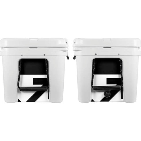 Black and White Arrows YETI Tundra 75 Hard Cooler Skin