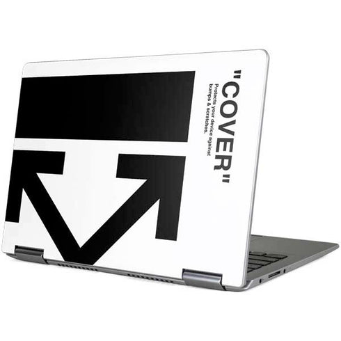 Black and White Arrows Yoga 710 14in Skin